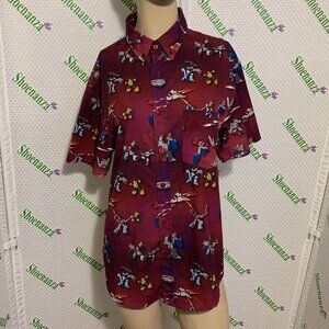 RSVLTS Shirt Transformers Heavy Metal War Autobots Decepticons Top Mens M